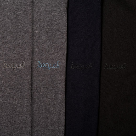 FRAGMENT DESIGN x SEQUEL x JOHN SMEDLEY クルーネックニット 詳細画像 NO3(NAVY / BLACK) 6